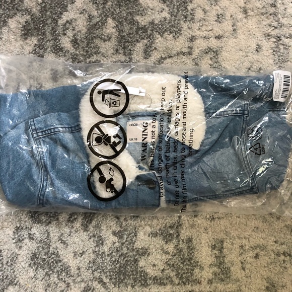 ASOS Denim Jacket UK SIZE 16 (US Size 14) - Picture 4 of 5